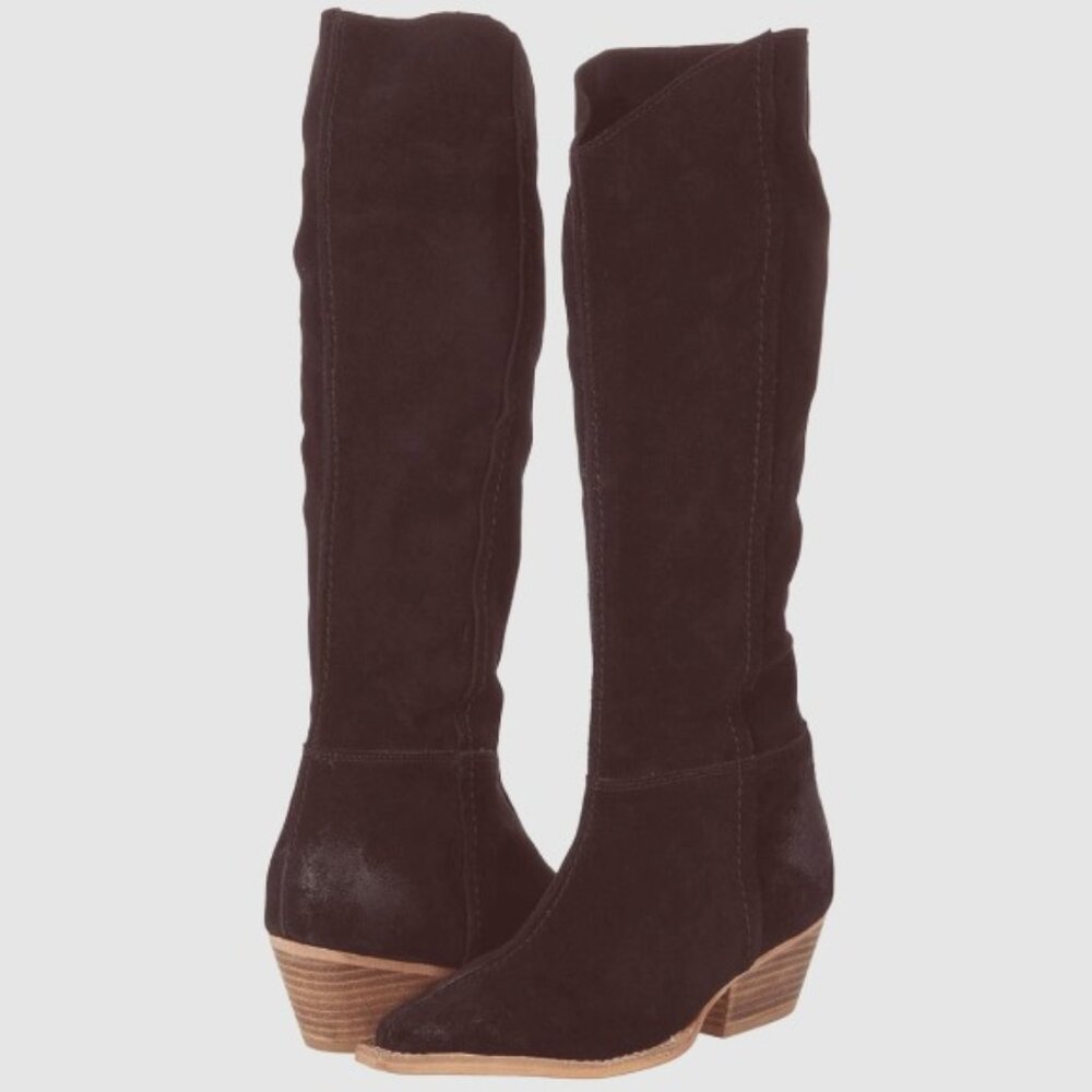 Free People Low Slouch Black Boot